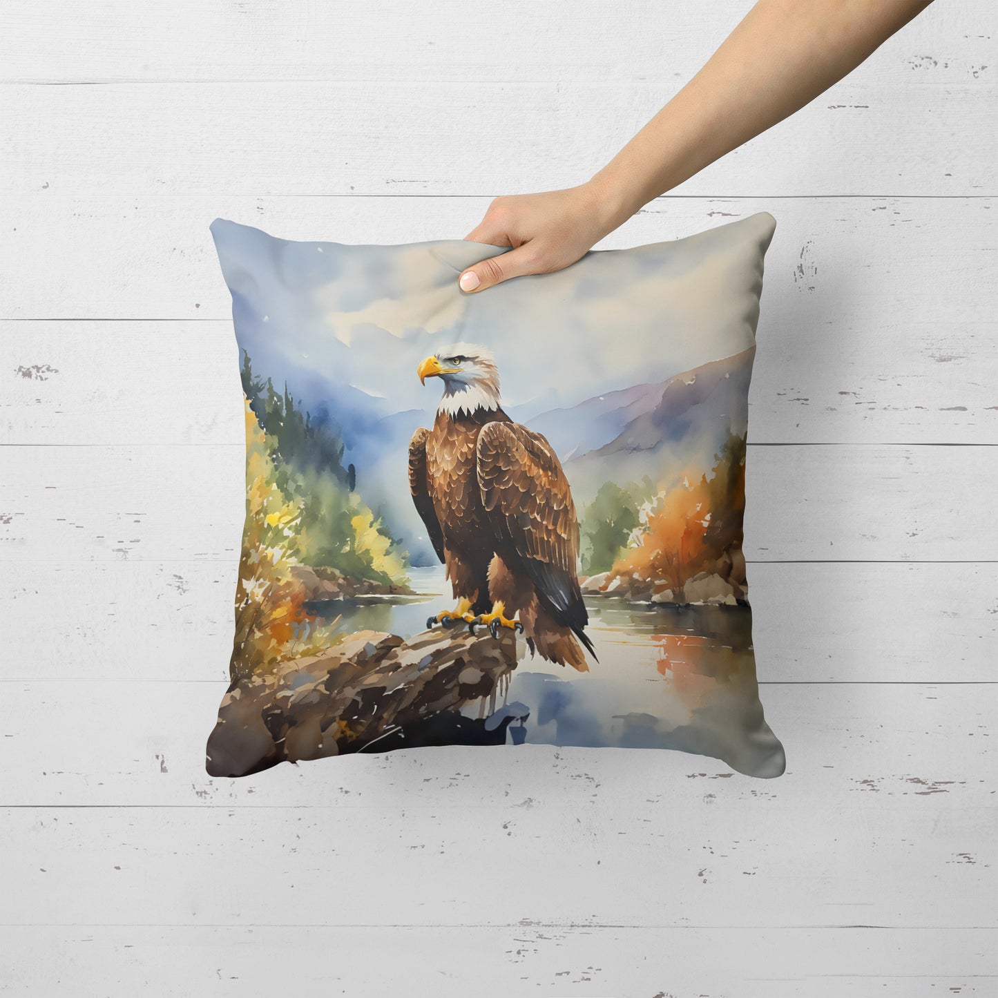 Eagle Throw Pillow