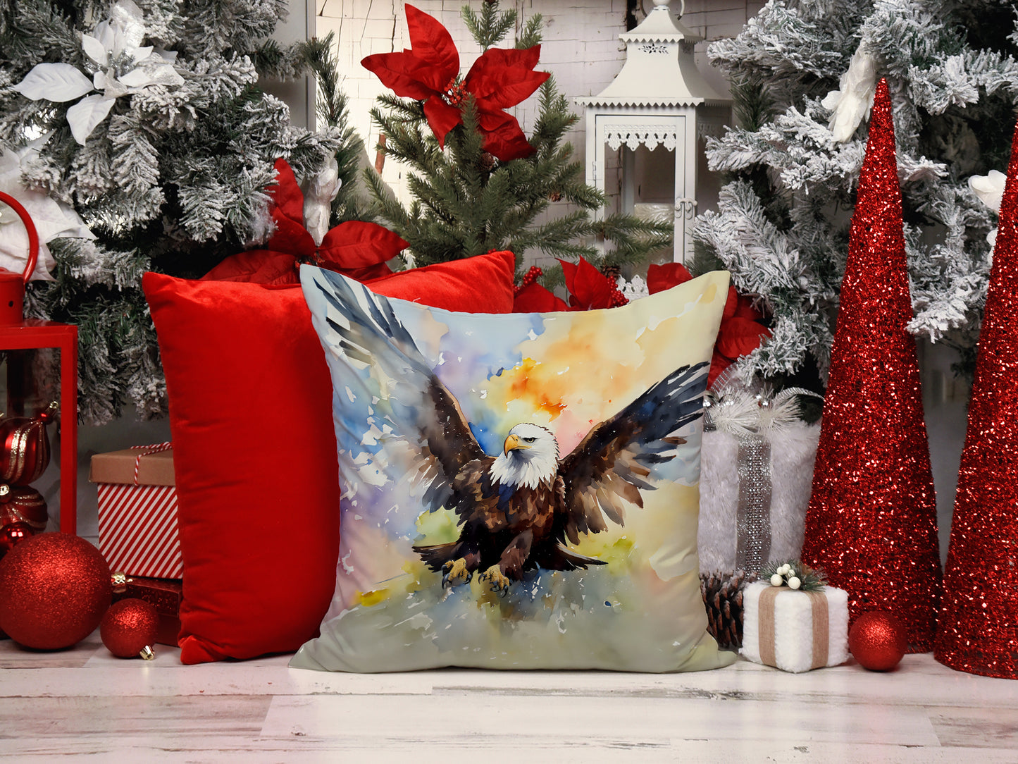 Eagle Throw Pillow