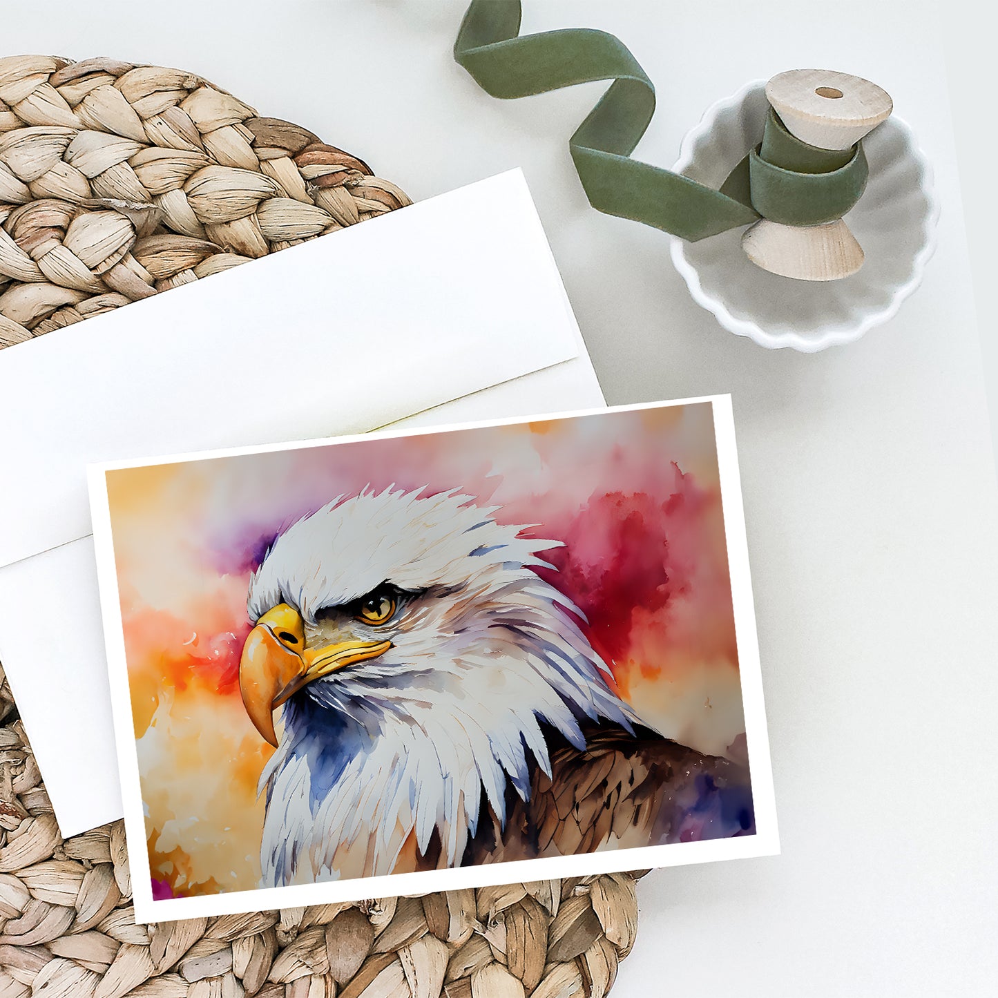 Eagle Greeting Cards Pack of 8