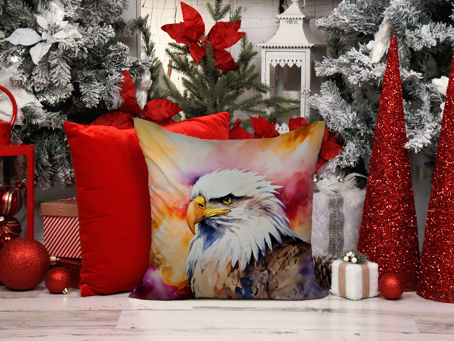 Eagle Throw Pillow