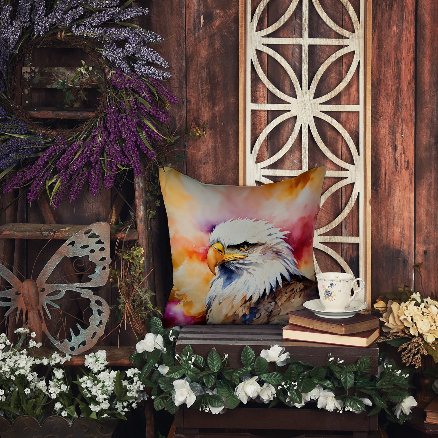 Eagle Throw Pillow