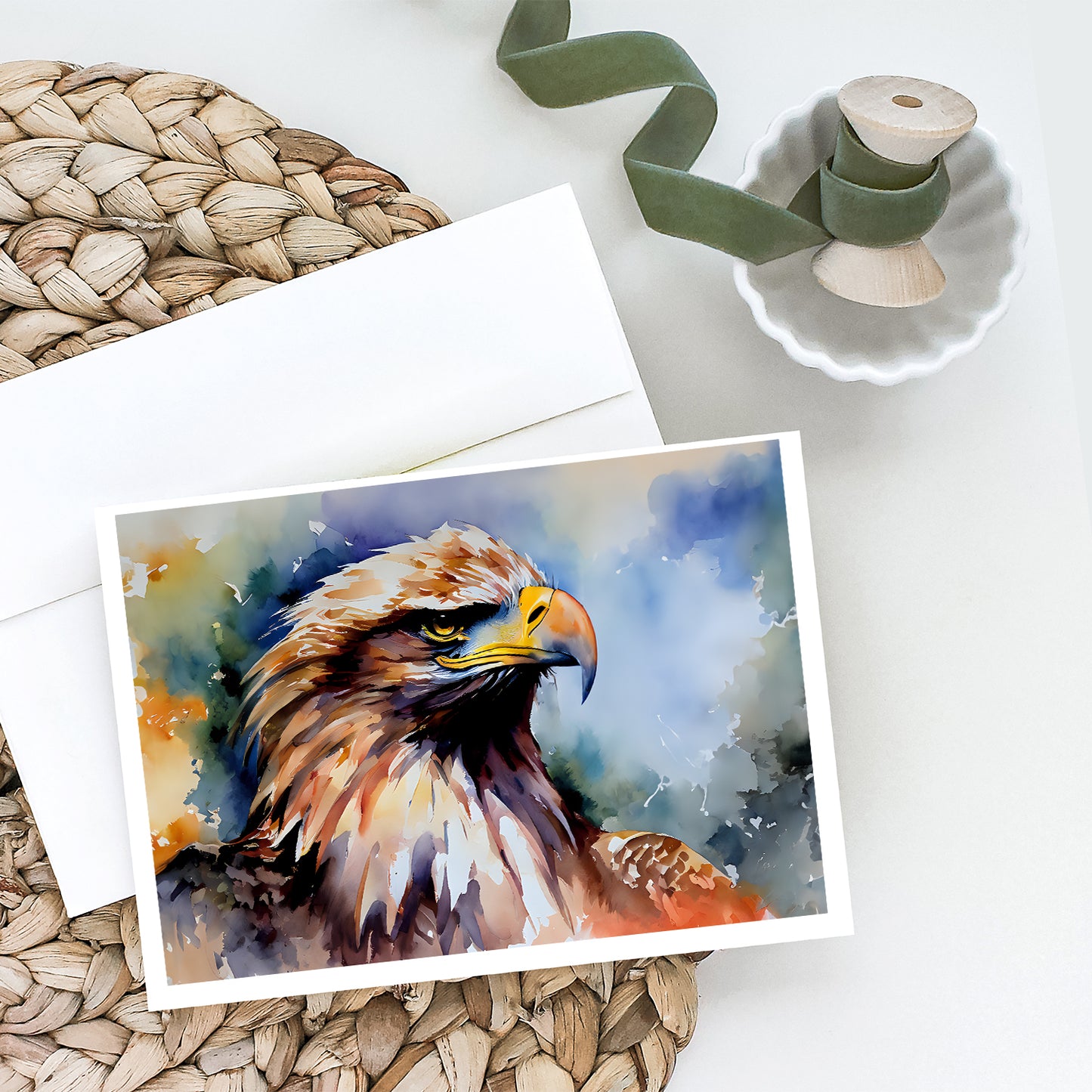 Eagle Greeting Cards Pack of 8