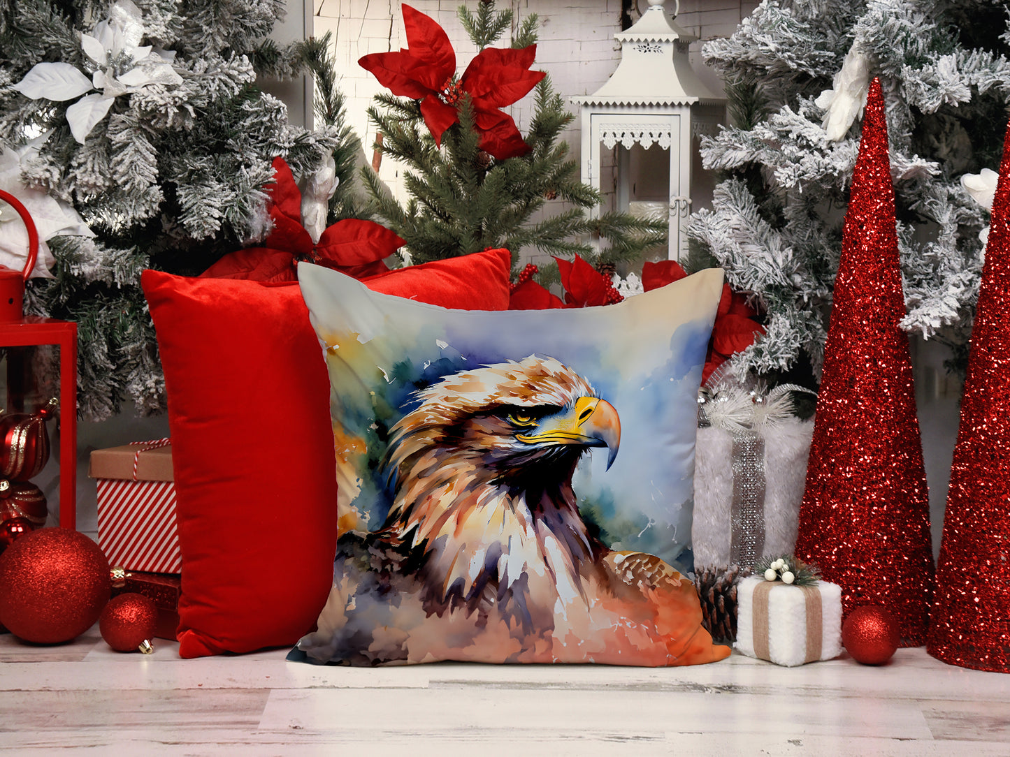 Eagle Throw Pillow