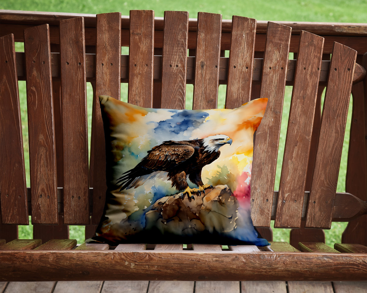 Eagle Throw Pillow