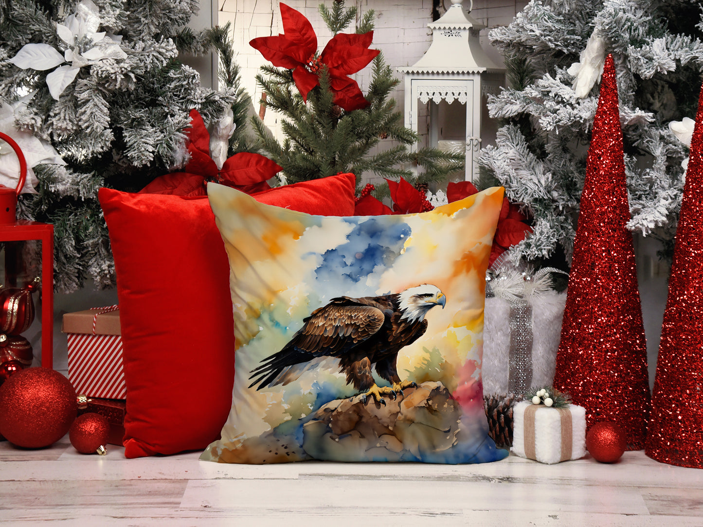 Eagle Throw Pillow