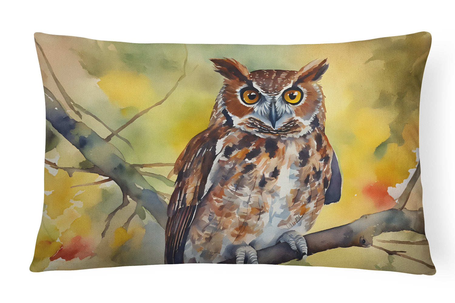 Buy this Eastern Screech Owl Throw Pillow