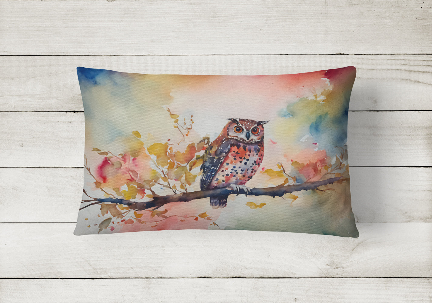 Elf Owl Throw Pillow