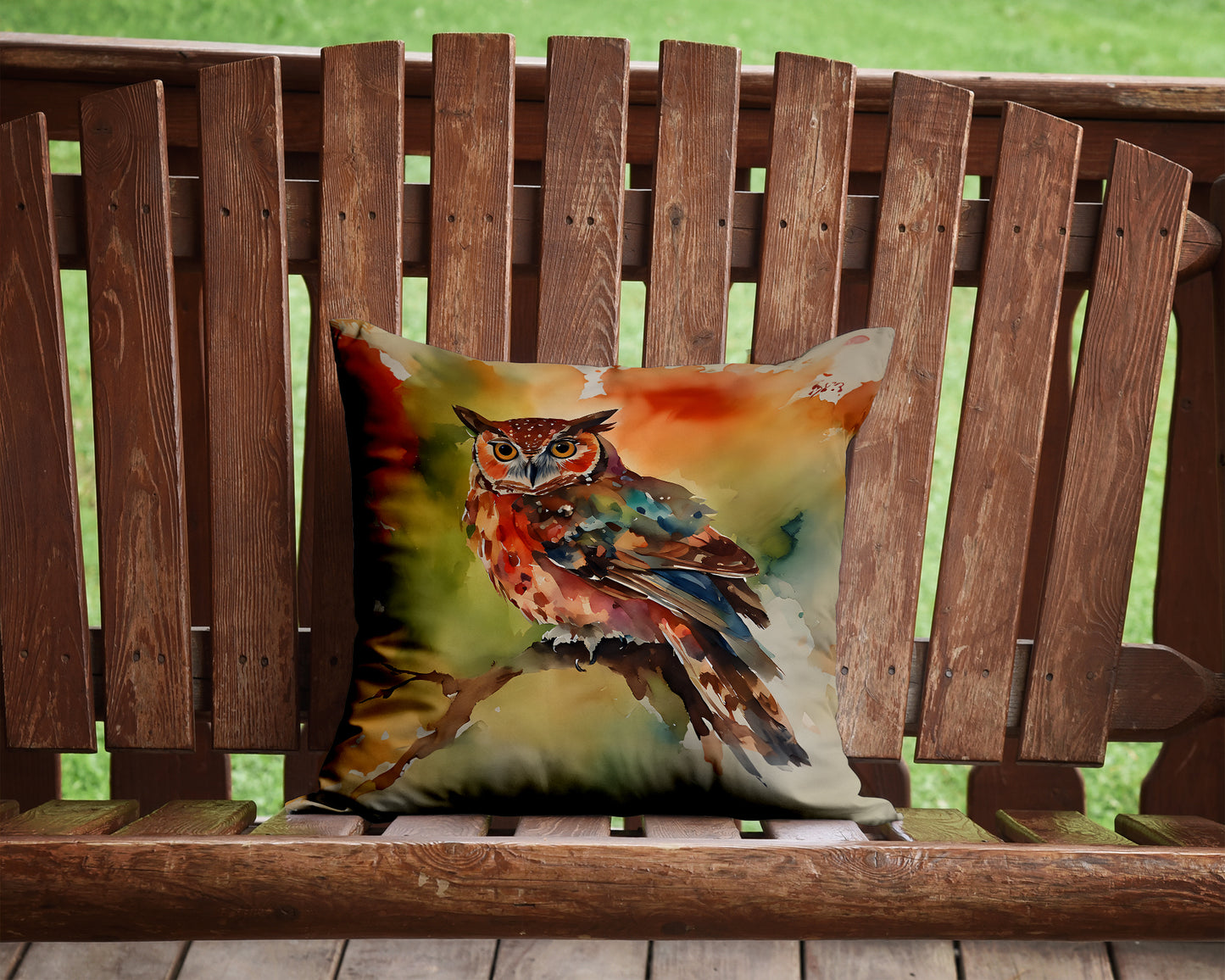 Elf Owl Throw Pillow