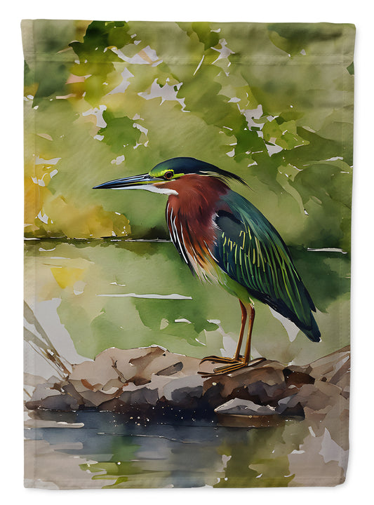 Buy this Green Heron House Flag