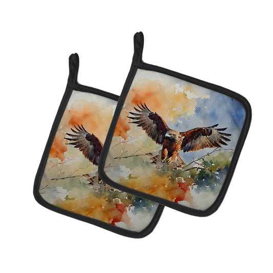 Buy this Hawk Pair of Pot Holders