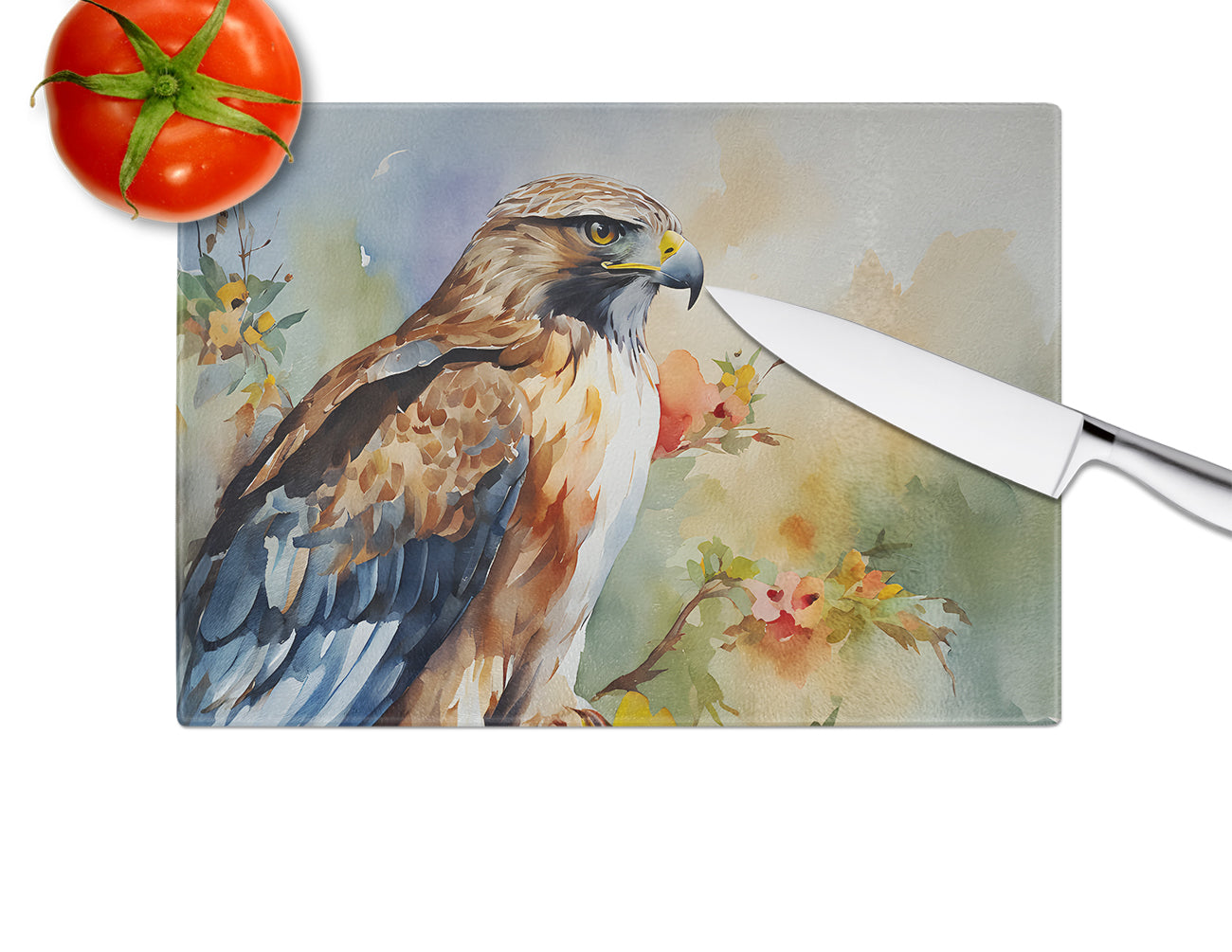 Hawk Glass Cutting Board