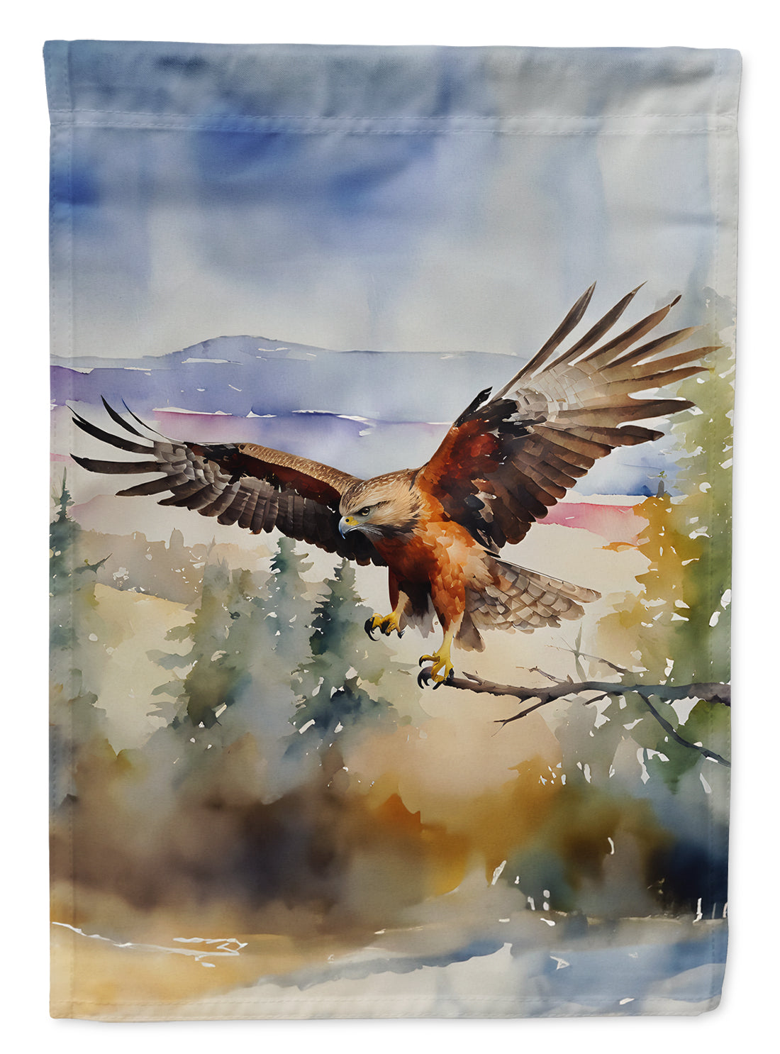 Buy this Hawk Garden Flag