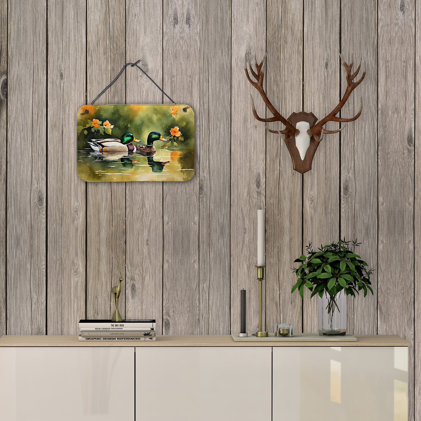 Mallard Wall or Door Hanging Prints