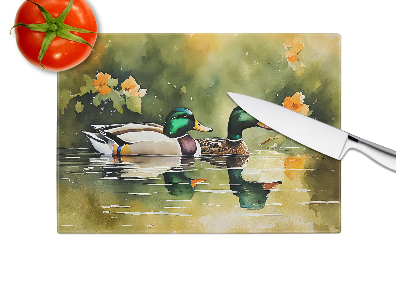 Mallard Glass Cutting Board