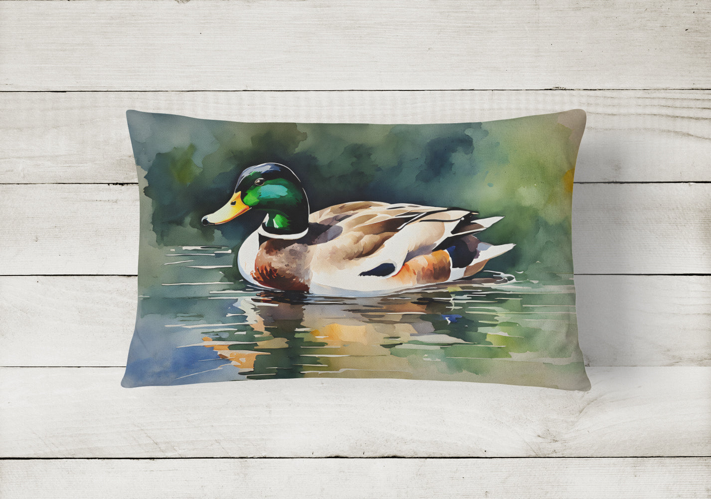 Mallard Throw Pillow