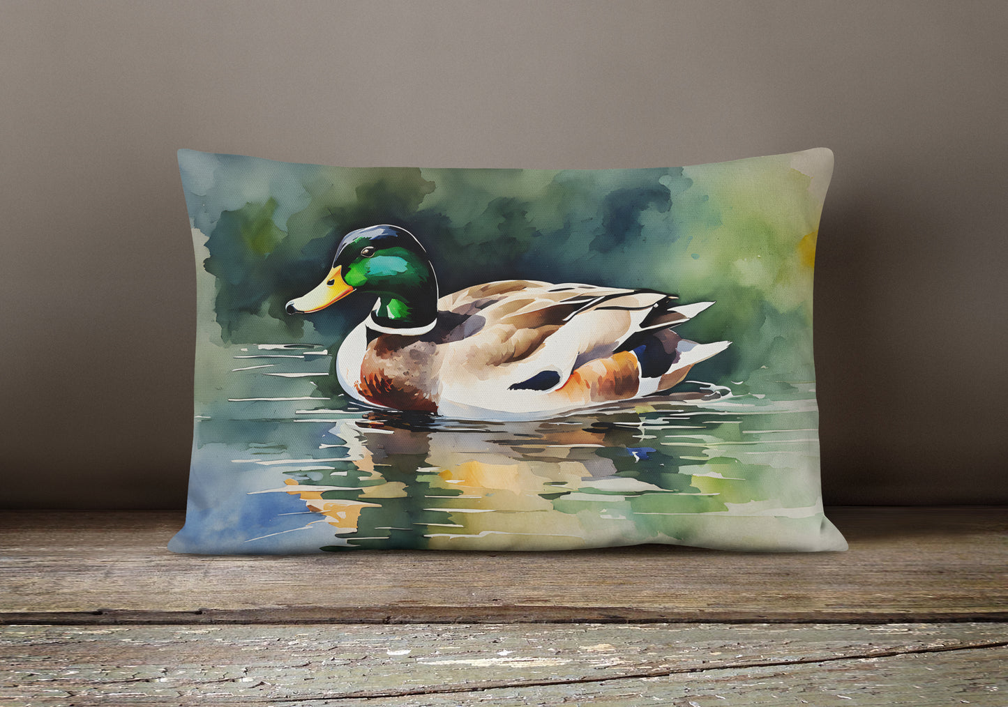 Mallard Throw Pillow