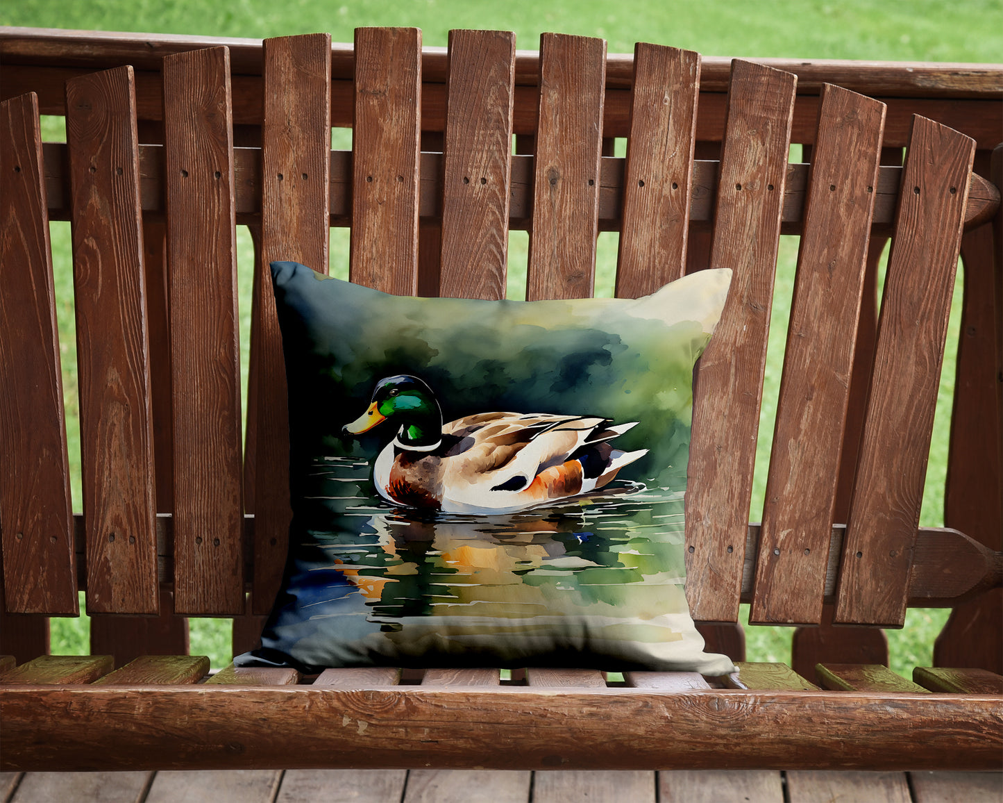 Mallard Throw Pillow