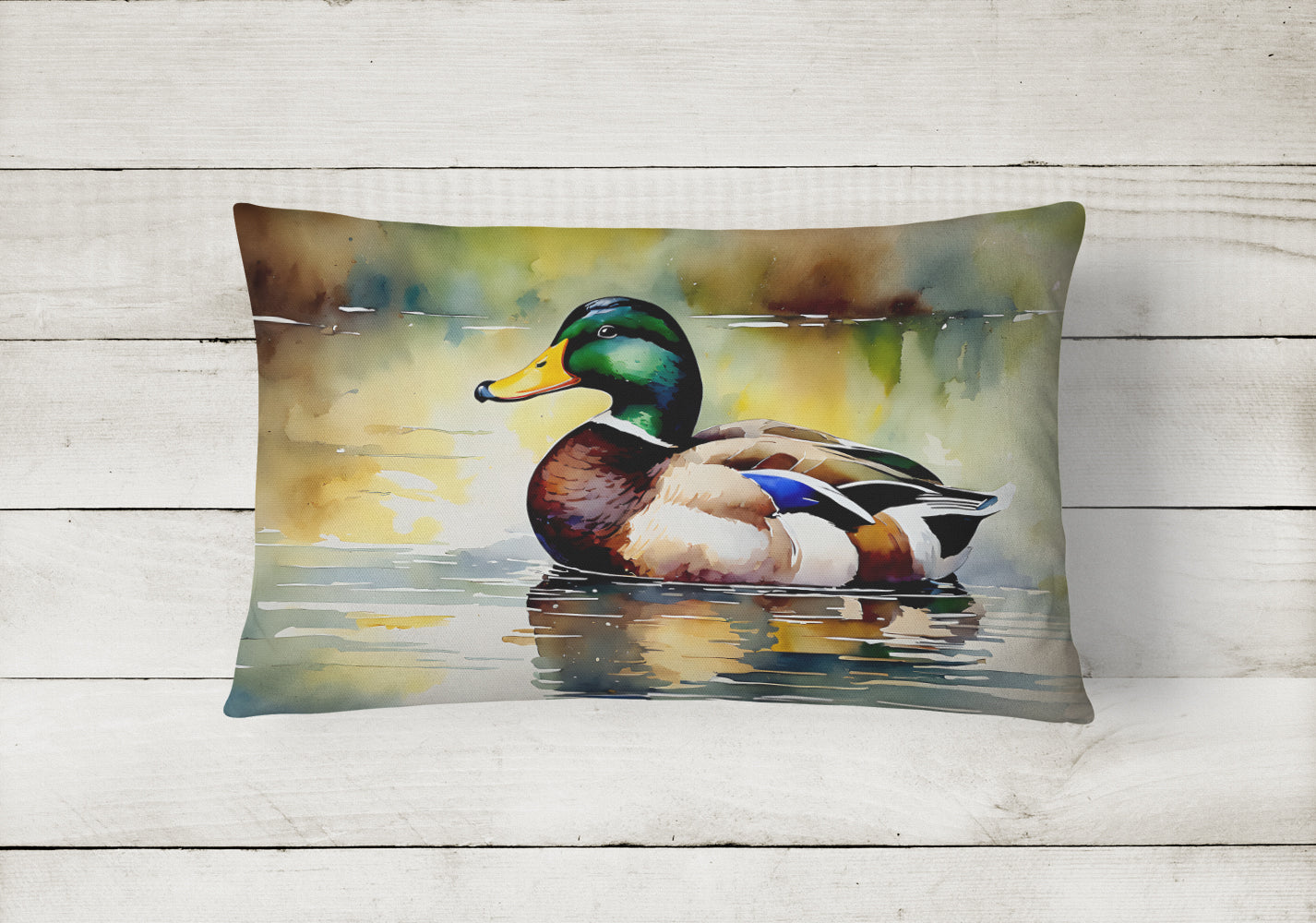 Mallard Throw Pillow