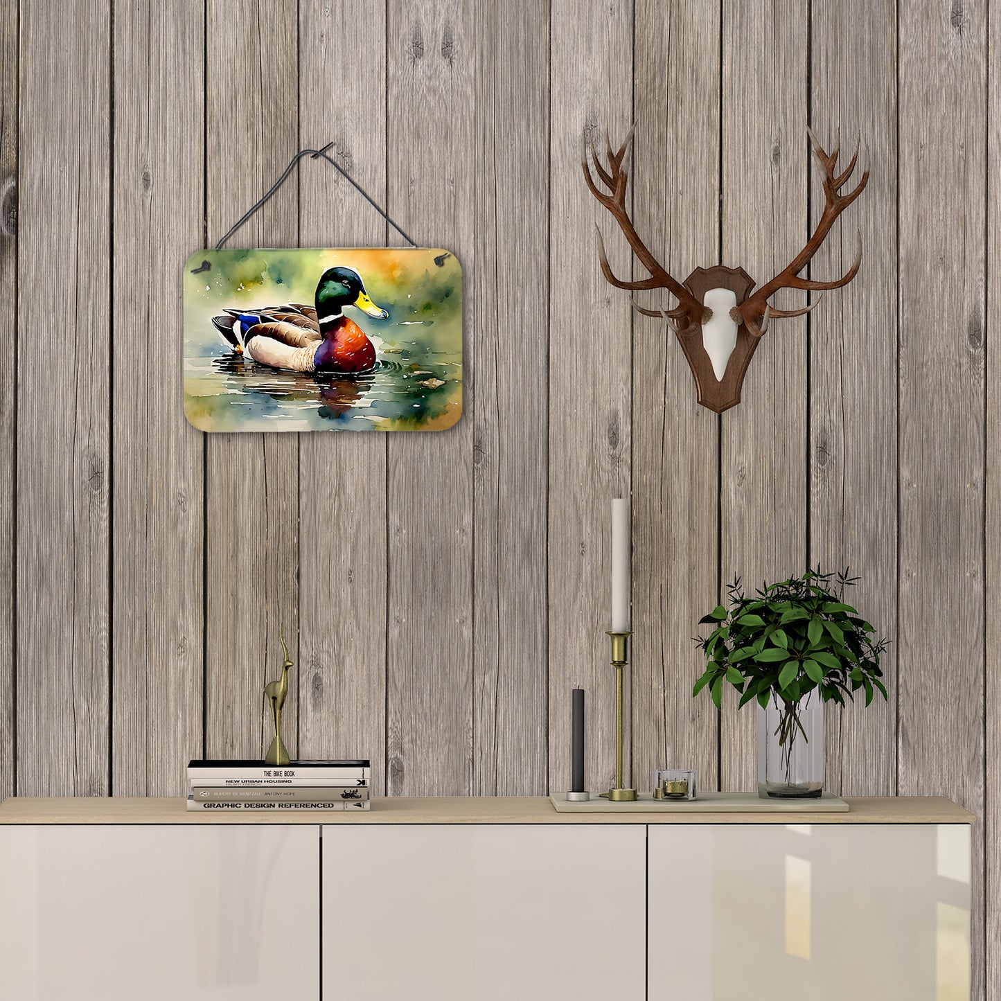 Mallard Wall or Door Hanging Prints