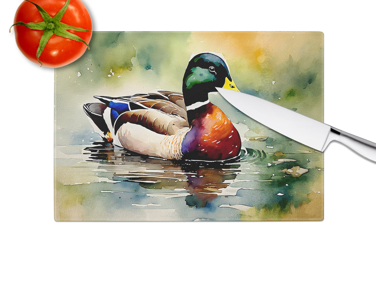 Mallard Glass Cutting Board