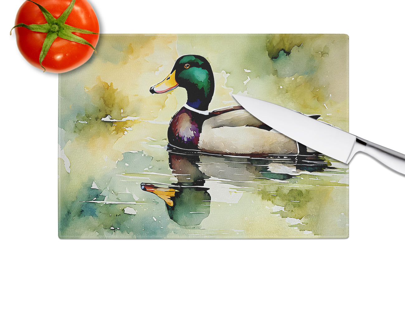 Mallard Glass Cutting Board