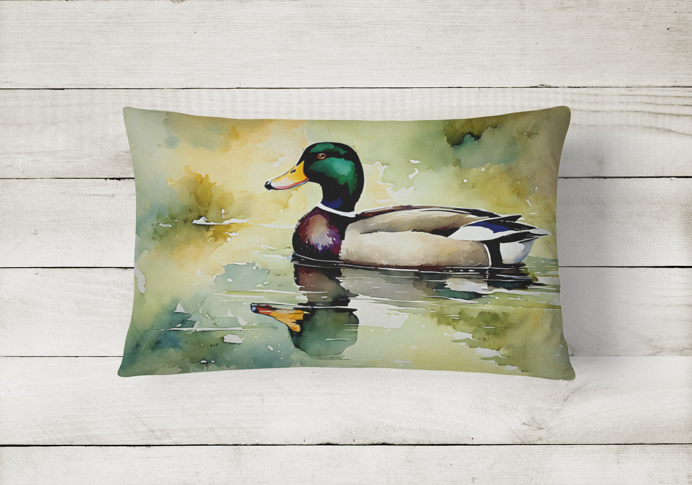 Mallard Throw Pillow