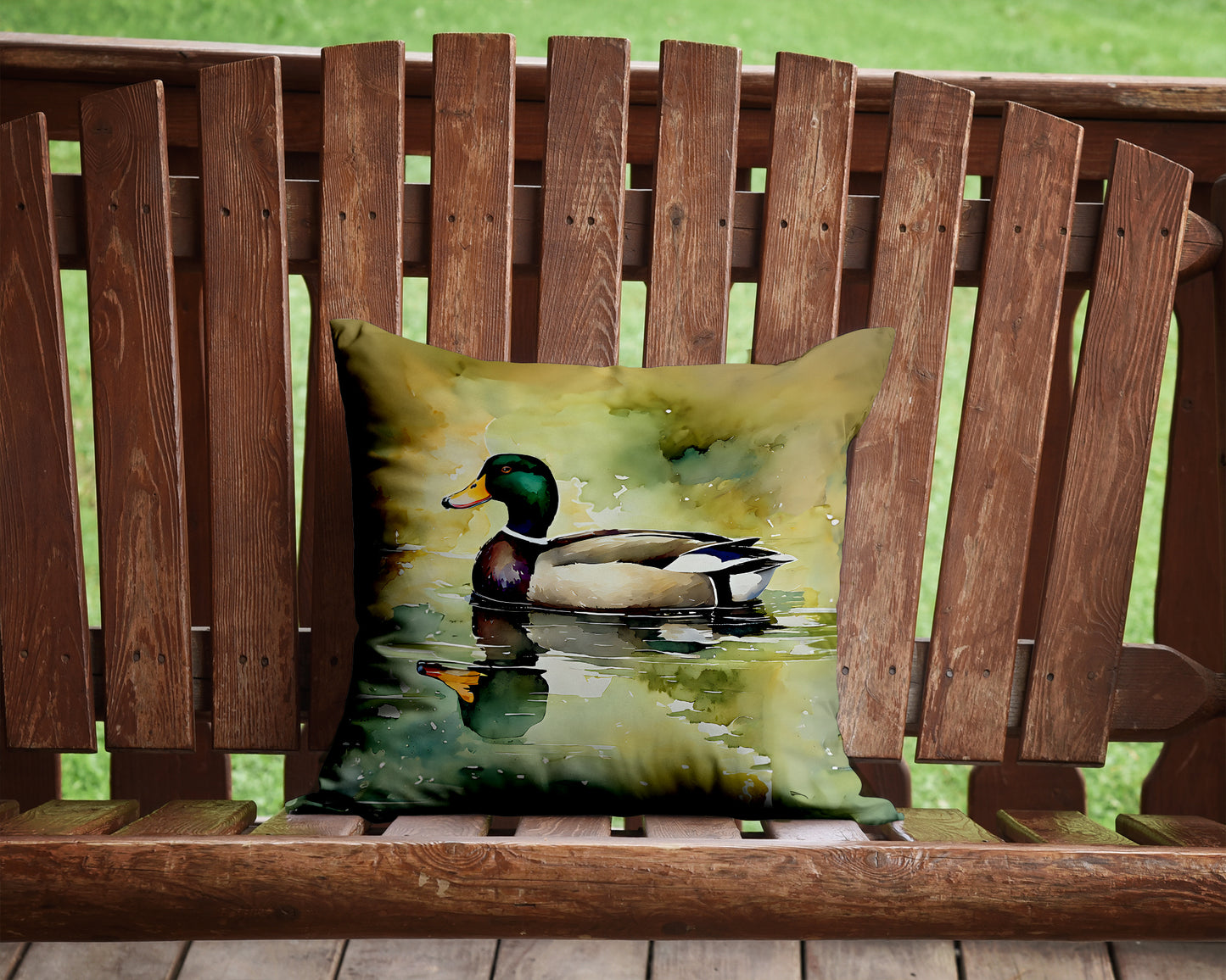 Mallard Throw Pillow