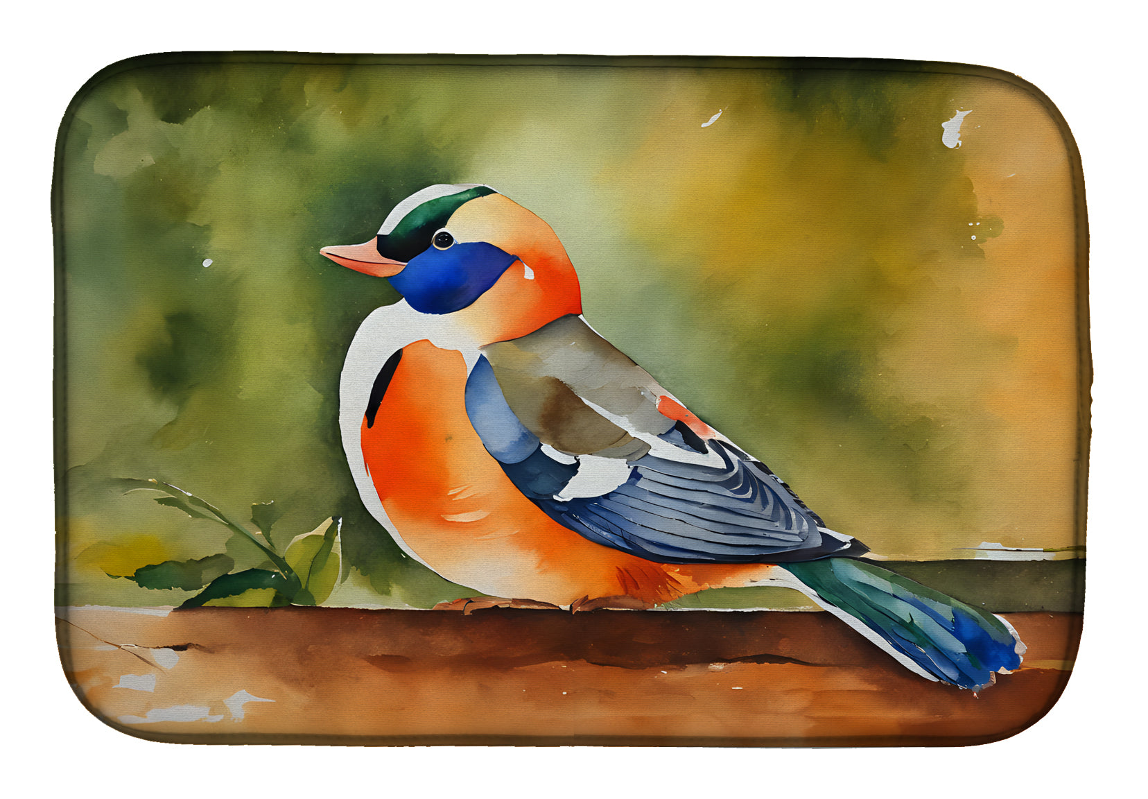 Buy this Mandarin Duck Dish Drying Mat