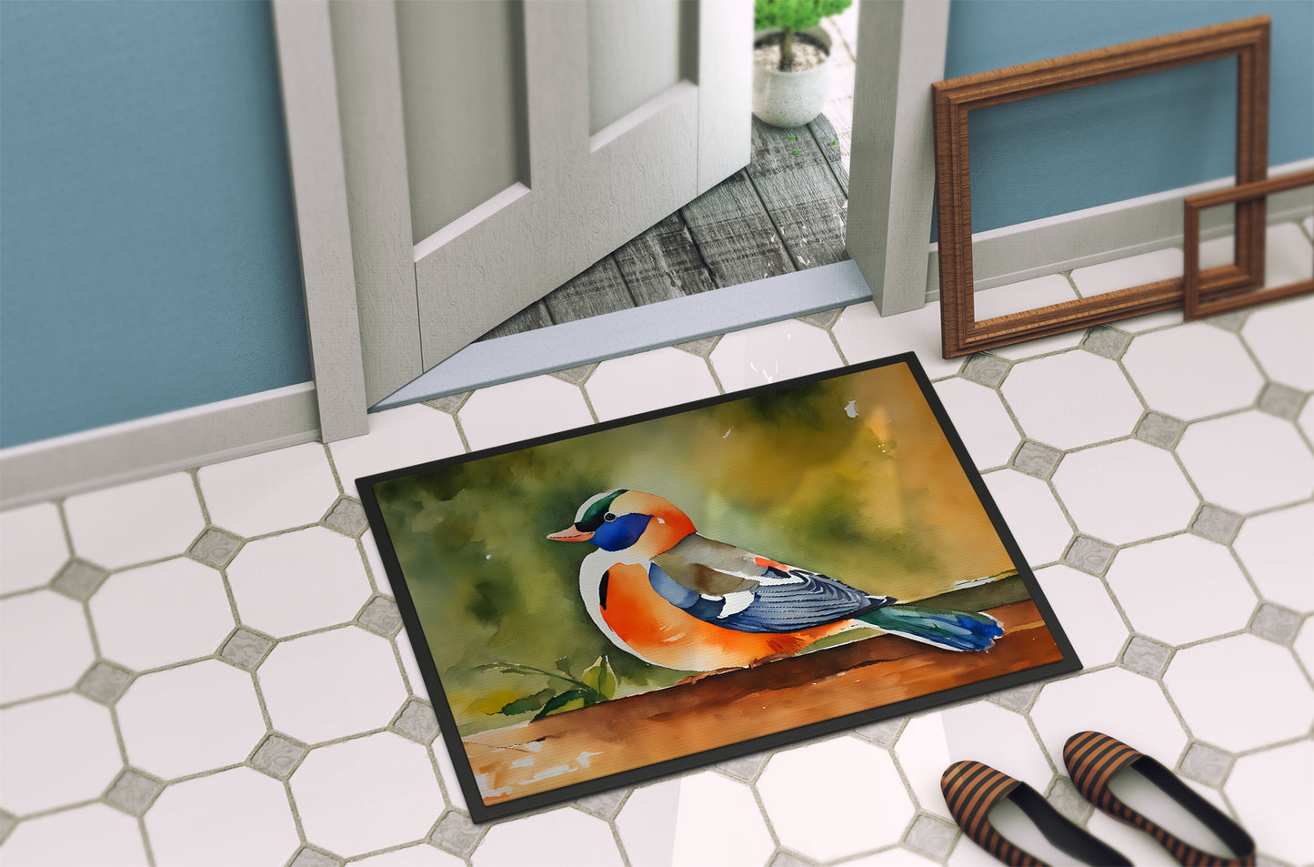 Mandarin Duck Doormat