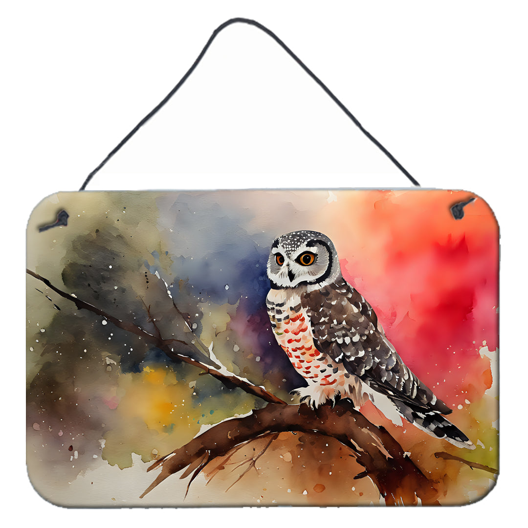 Buy this Northern Hawk Owl Wall or Door Hanging Prints