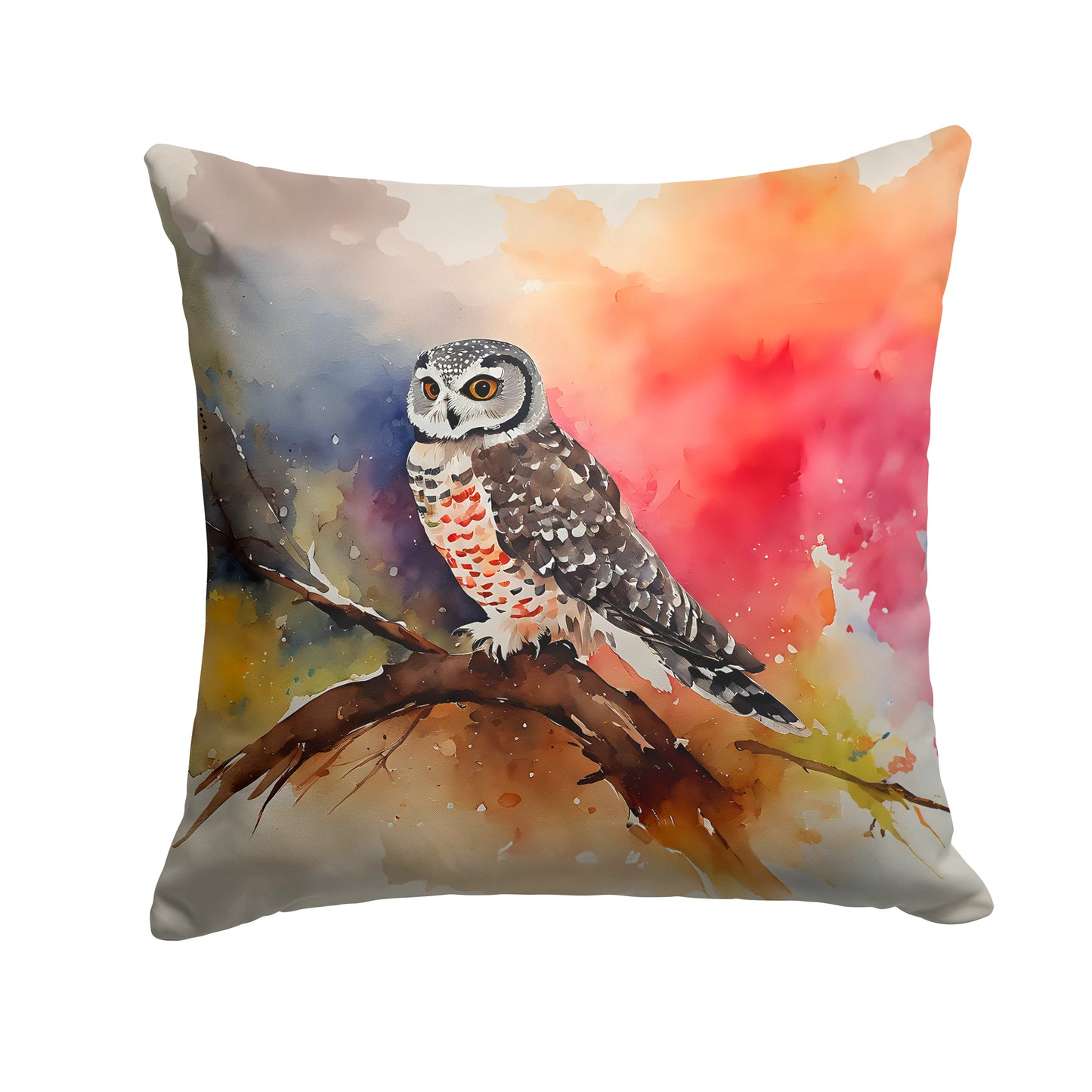 Buy this Northern Hawk Owl Throw Pillow