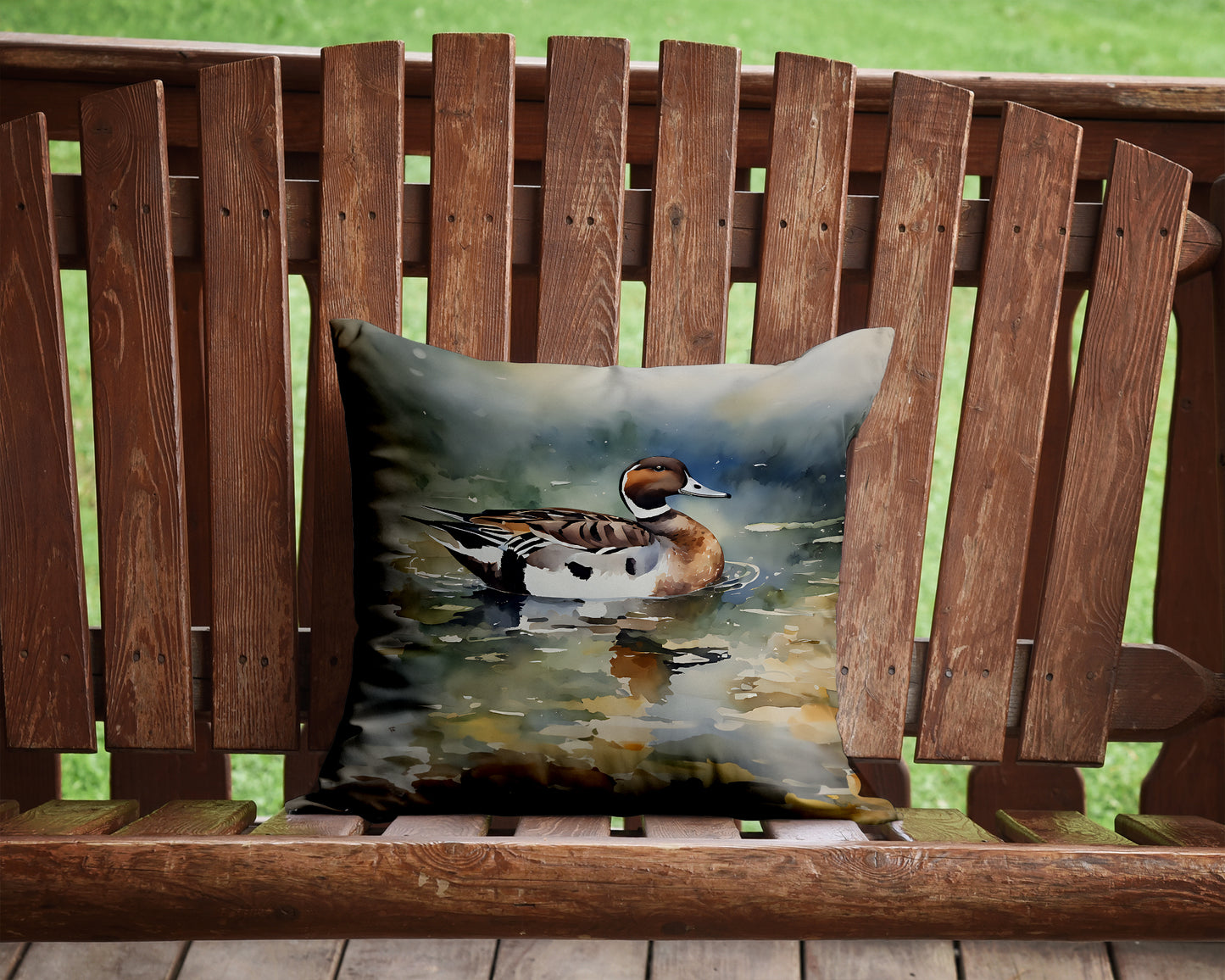 Northern Pintail Throw Pillow