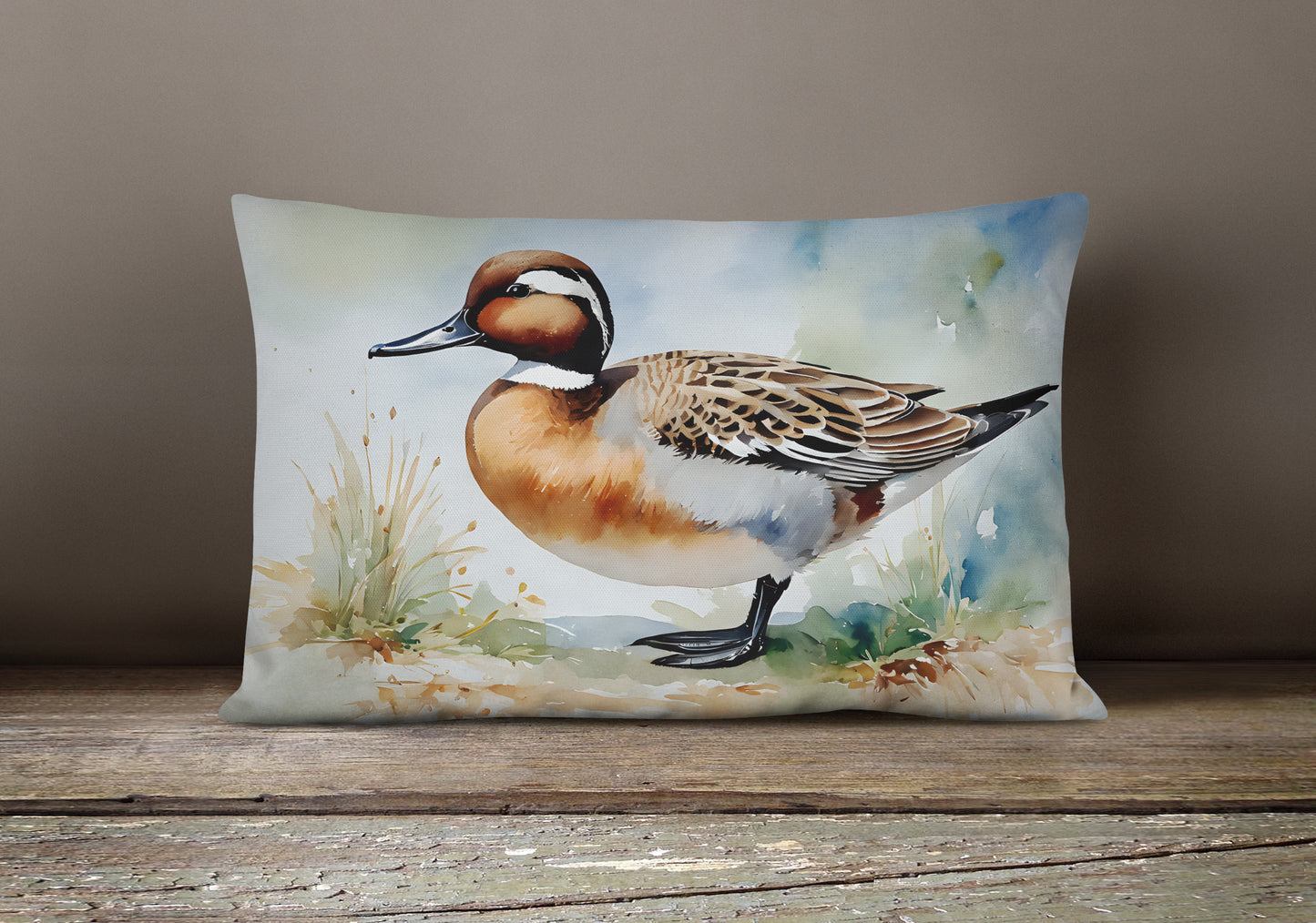 Northern Pintail Throw Pillow