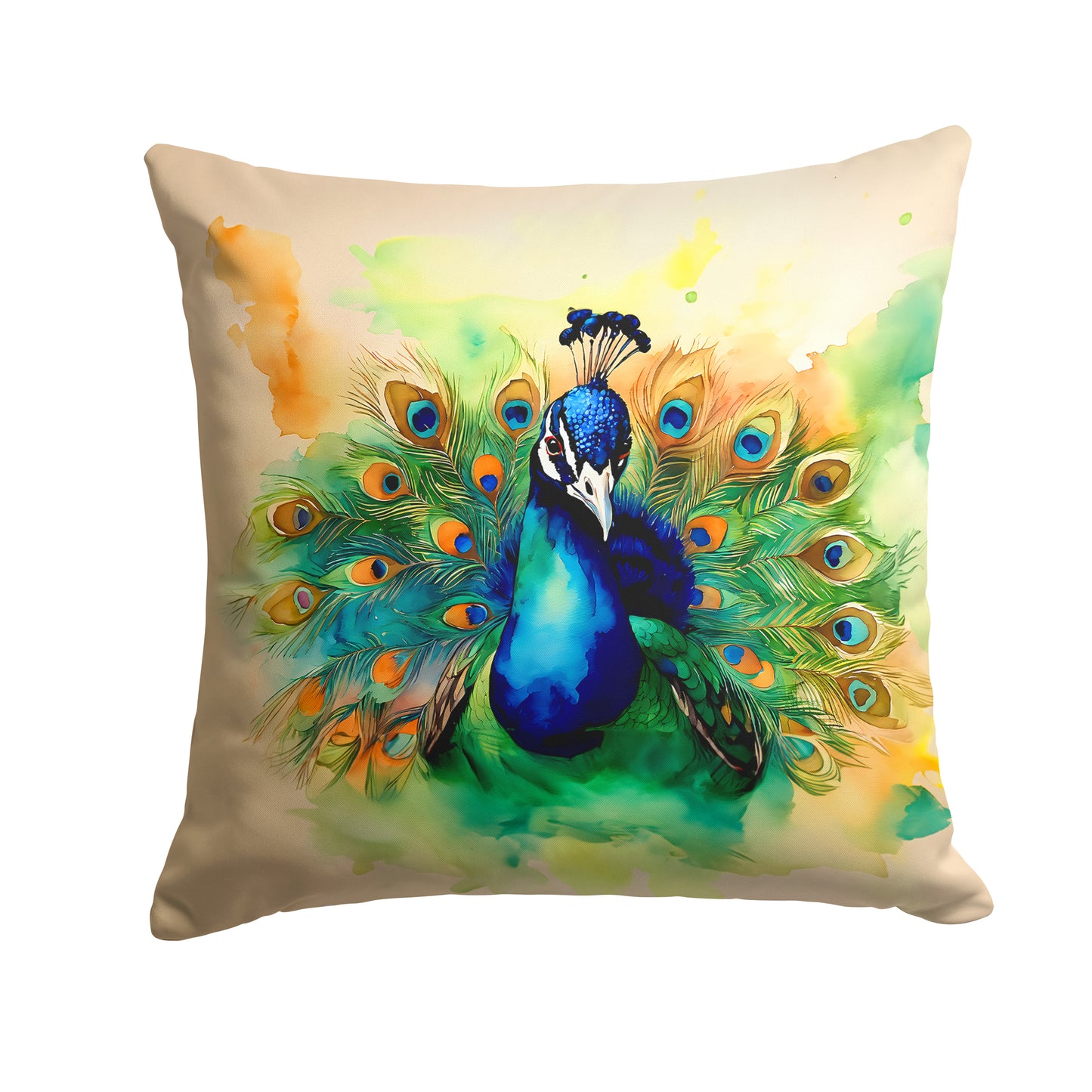 Buy this Peacock Throw Pillow