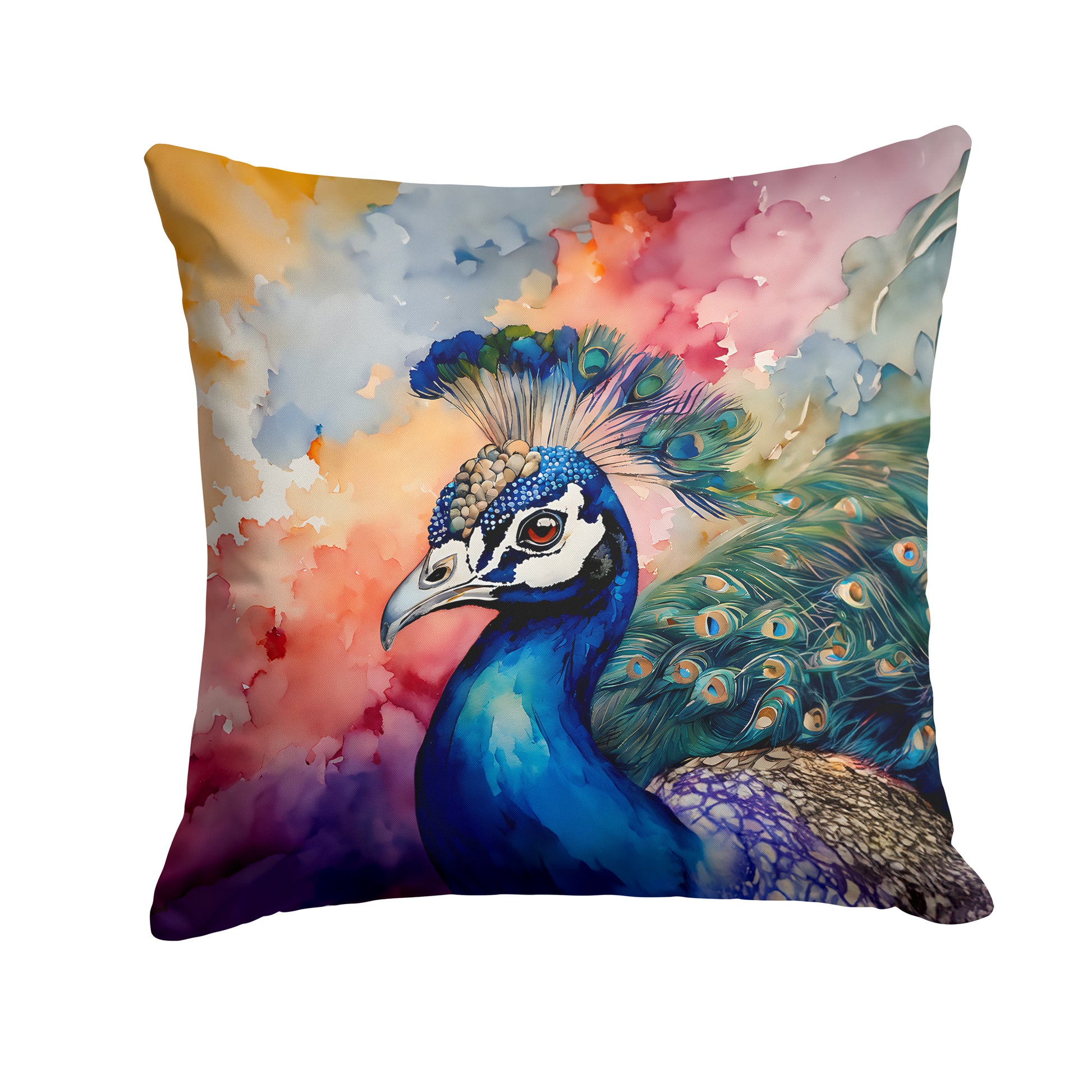 Buy this Peacock Throw Pillow