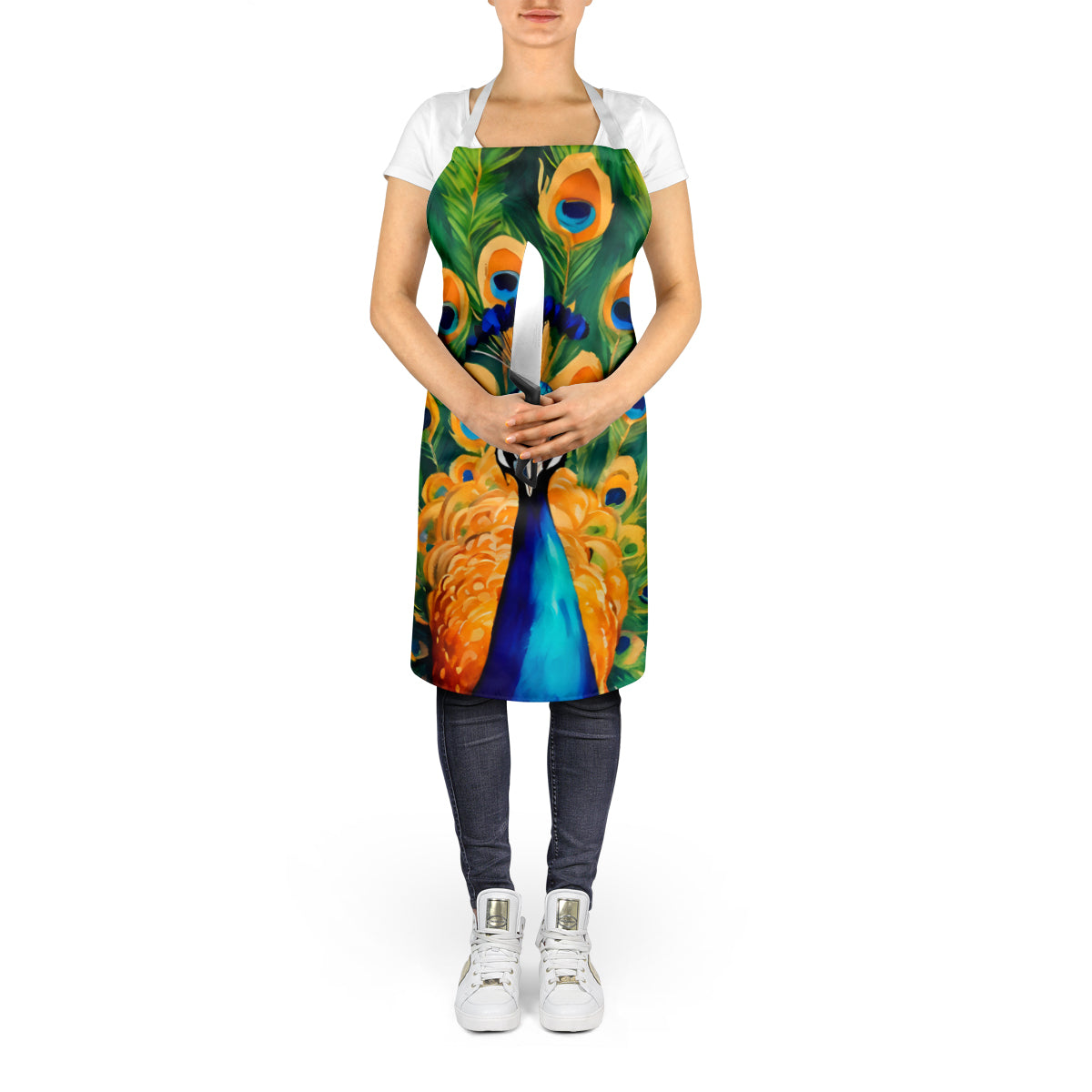 Peacock Apron