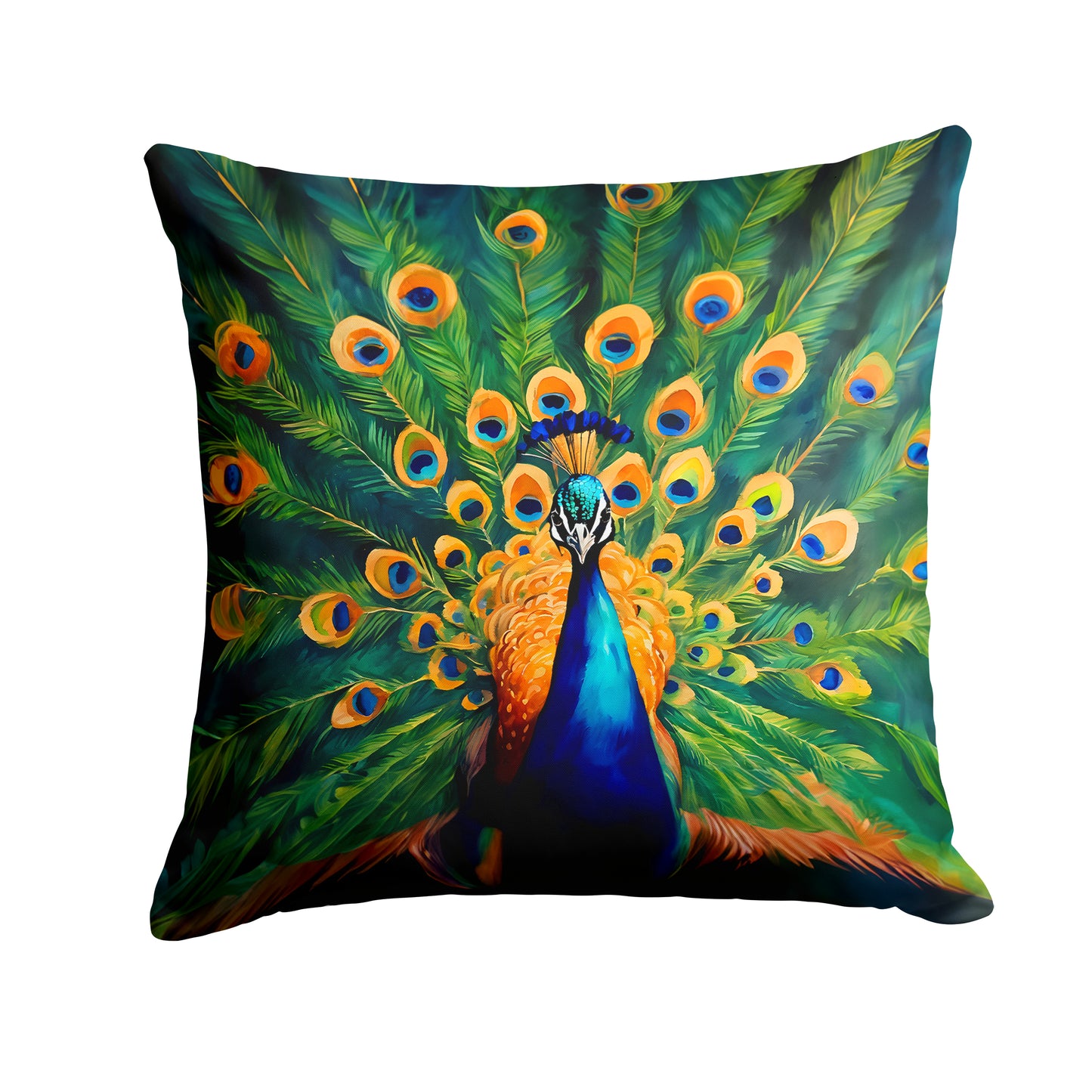 Buy this Peacock Throw Pillow