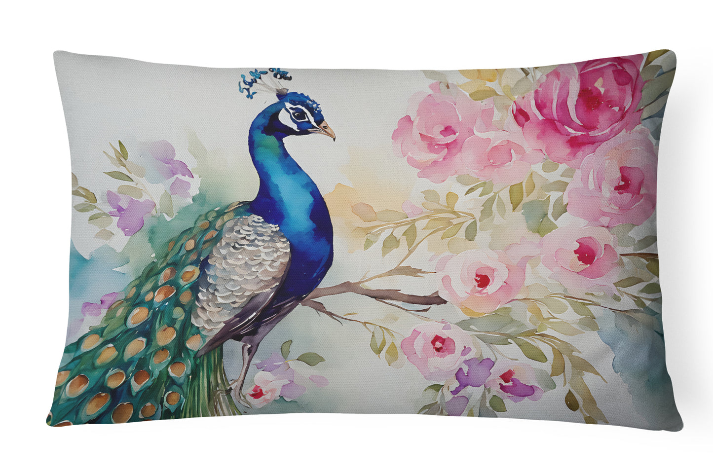 Buy this Peacock Throw Pillow