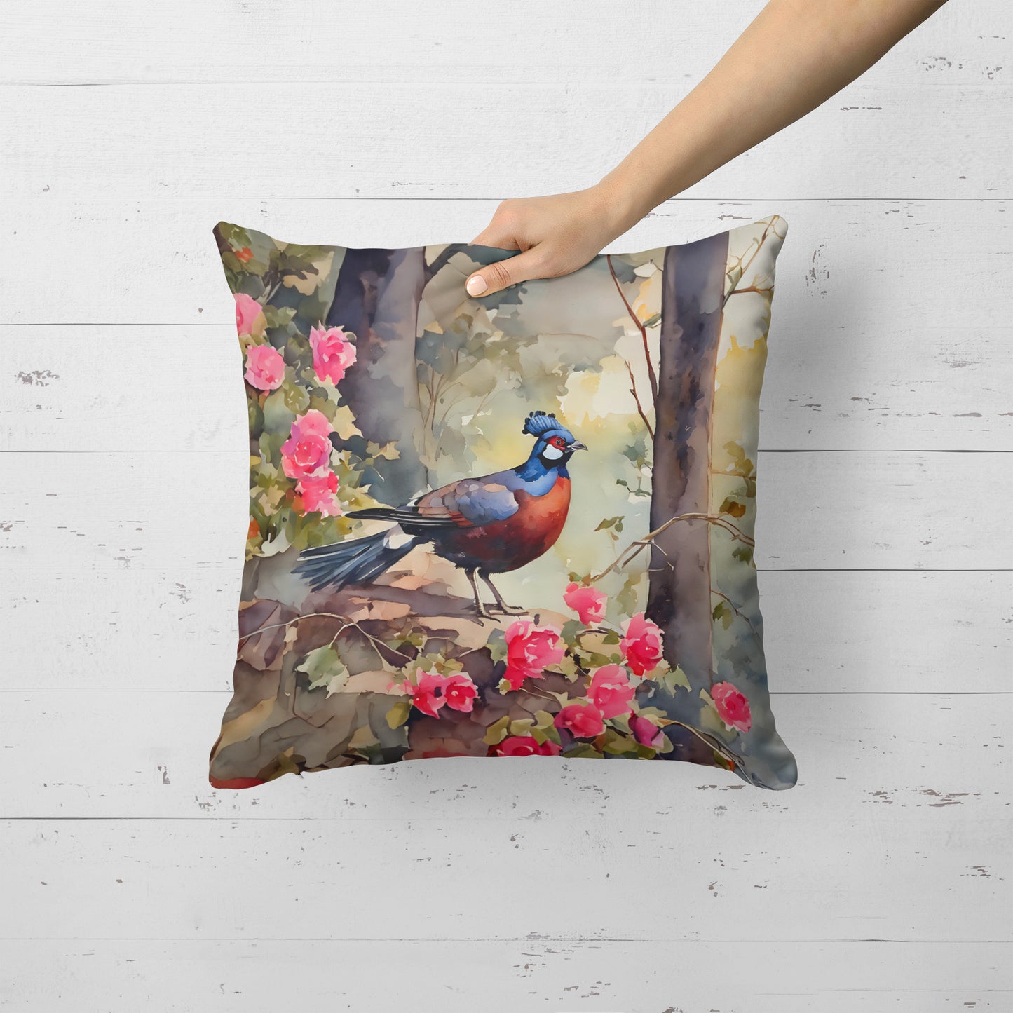 Pheasant Throw Pillow