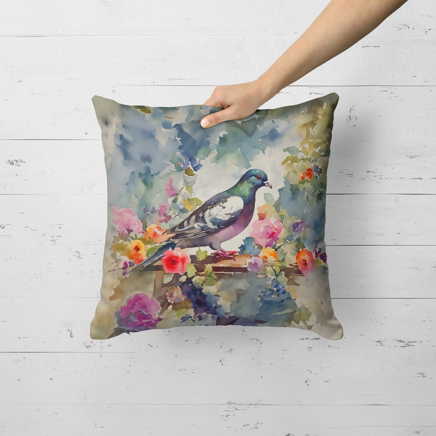 Pigeon Throw Pillow