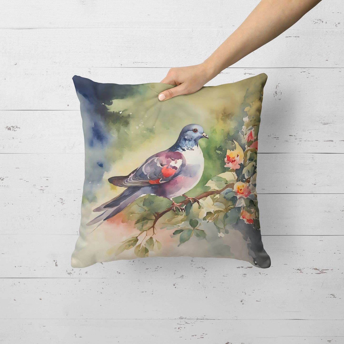 Pigeon Throw Pillow