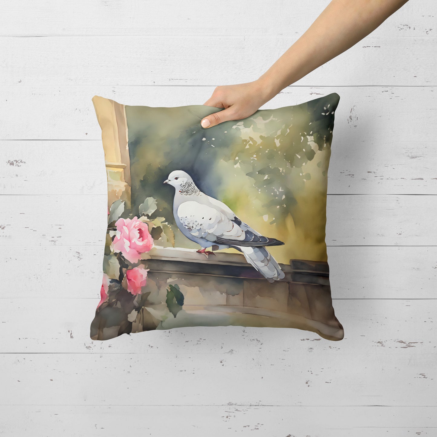 Pigeon Throw Pillow