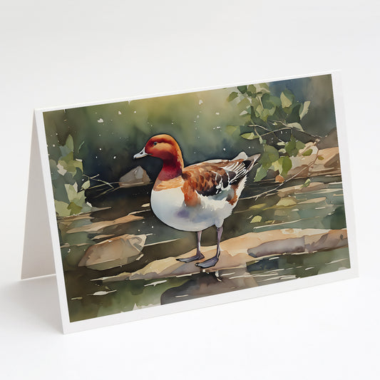 Buy this Redhead Duck Greeting Cards Pack of 8