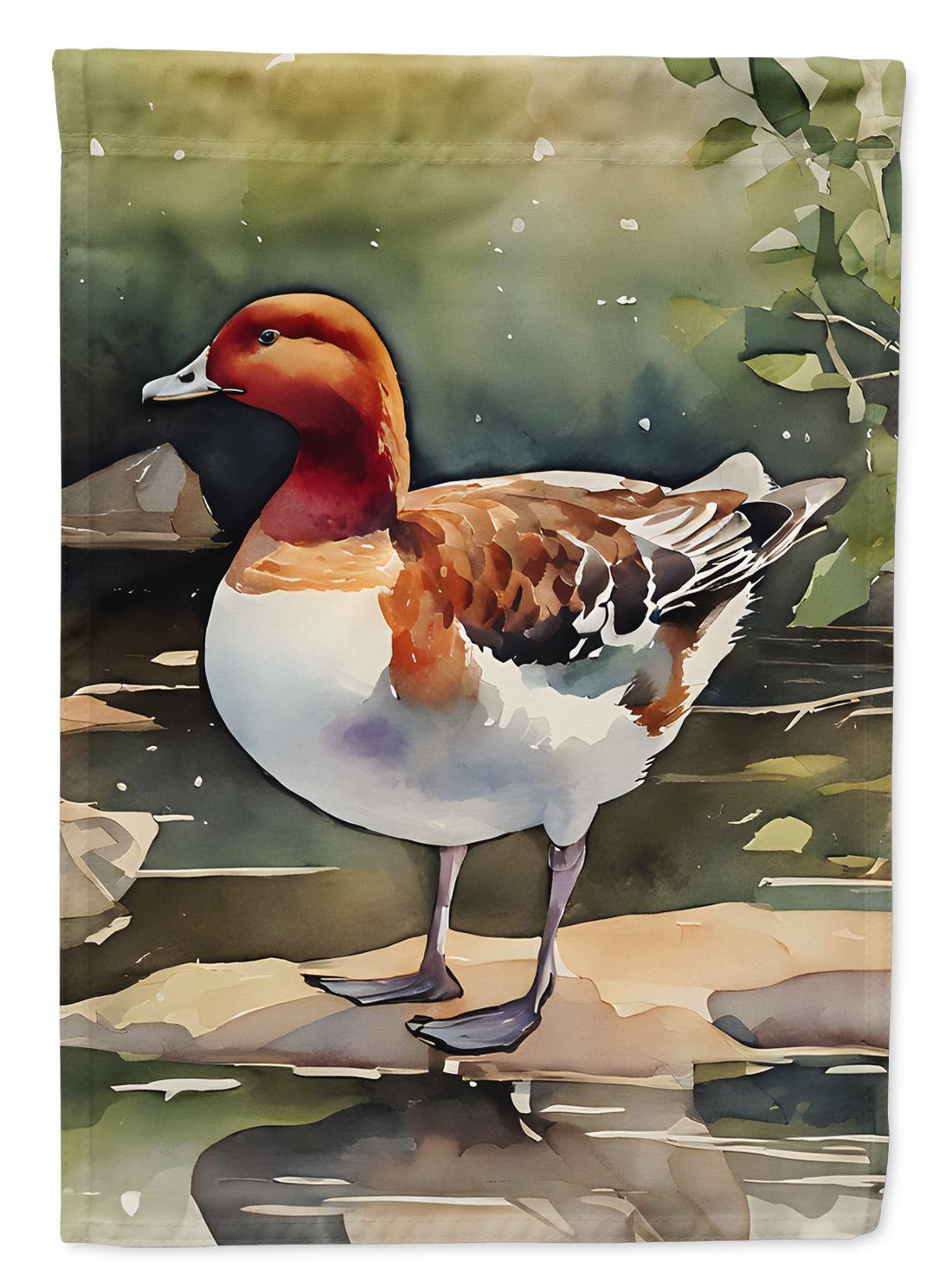 Buy this Redhead Duck Garden Flag