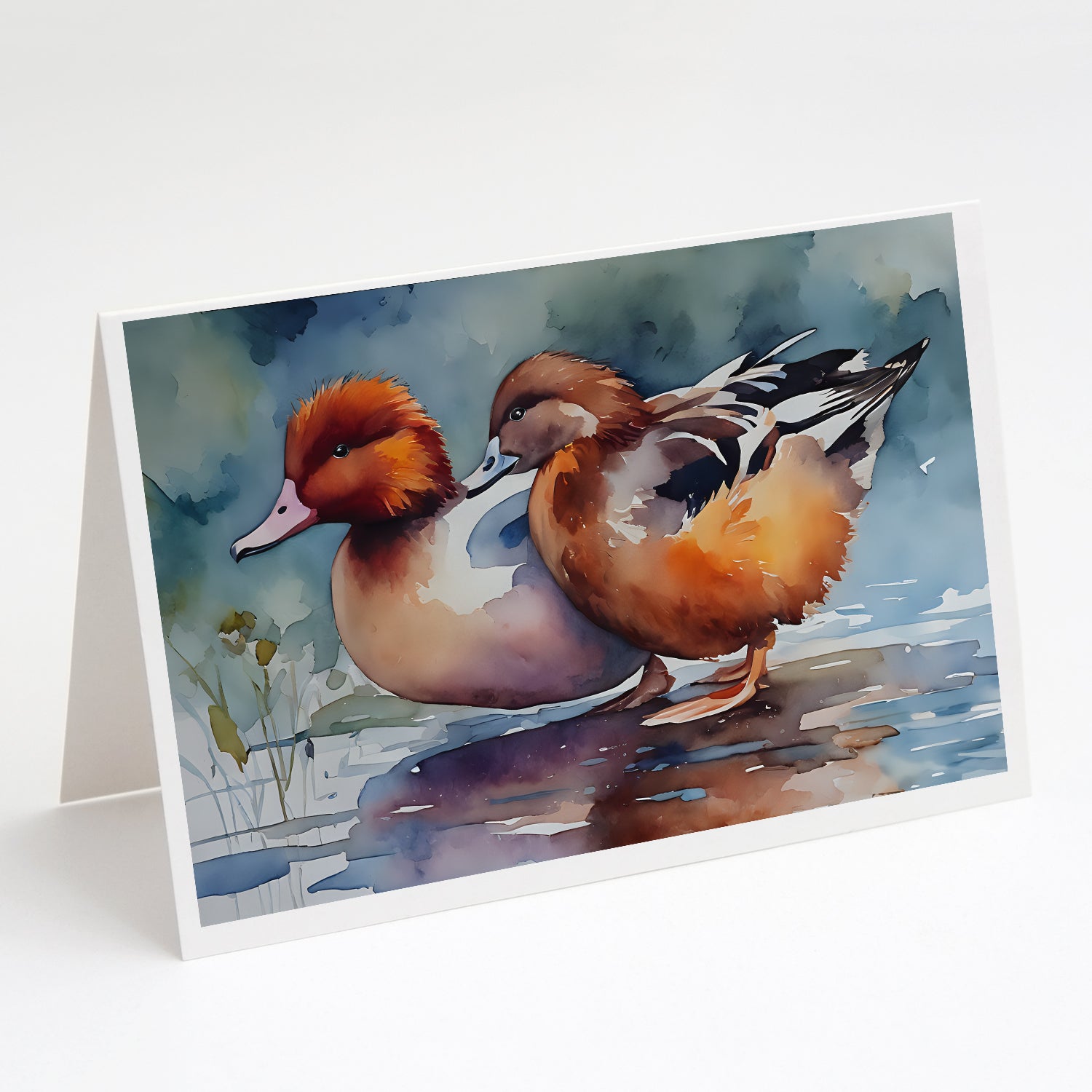 Buy this Redhead Duck Greeting Cards Pack of 8