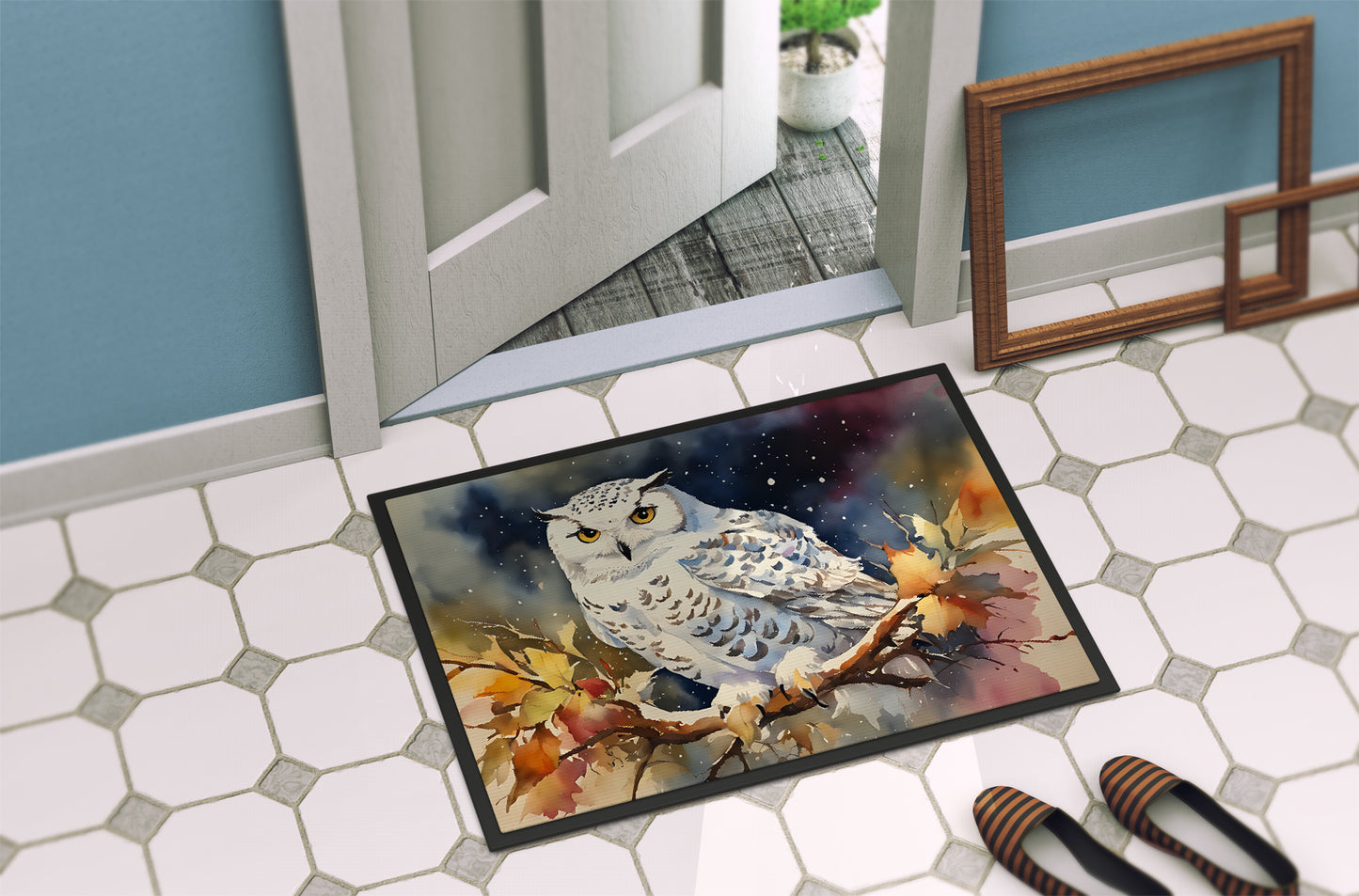 Snowy Owl Doormat