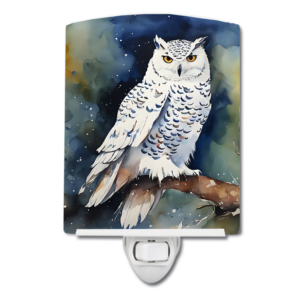 Buy this Snowy Owl Ceramic Night Light