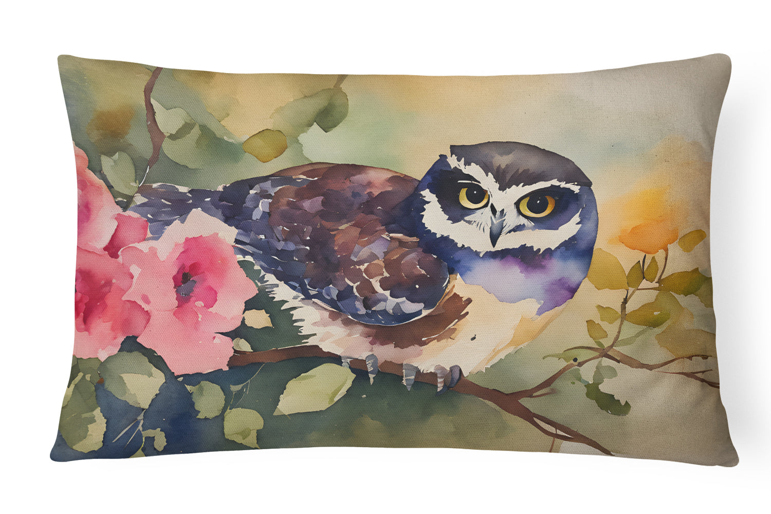 Buy this Spectacled Owl Throw Pillow