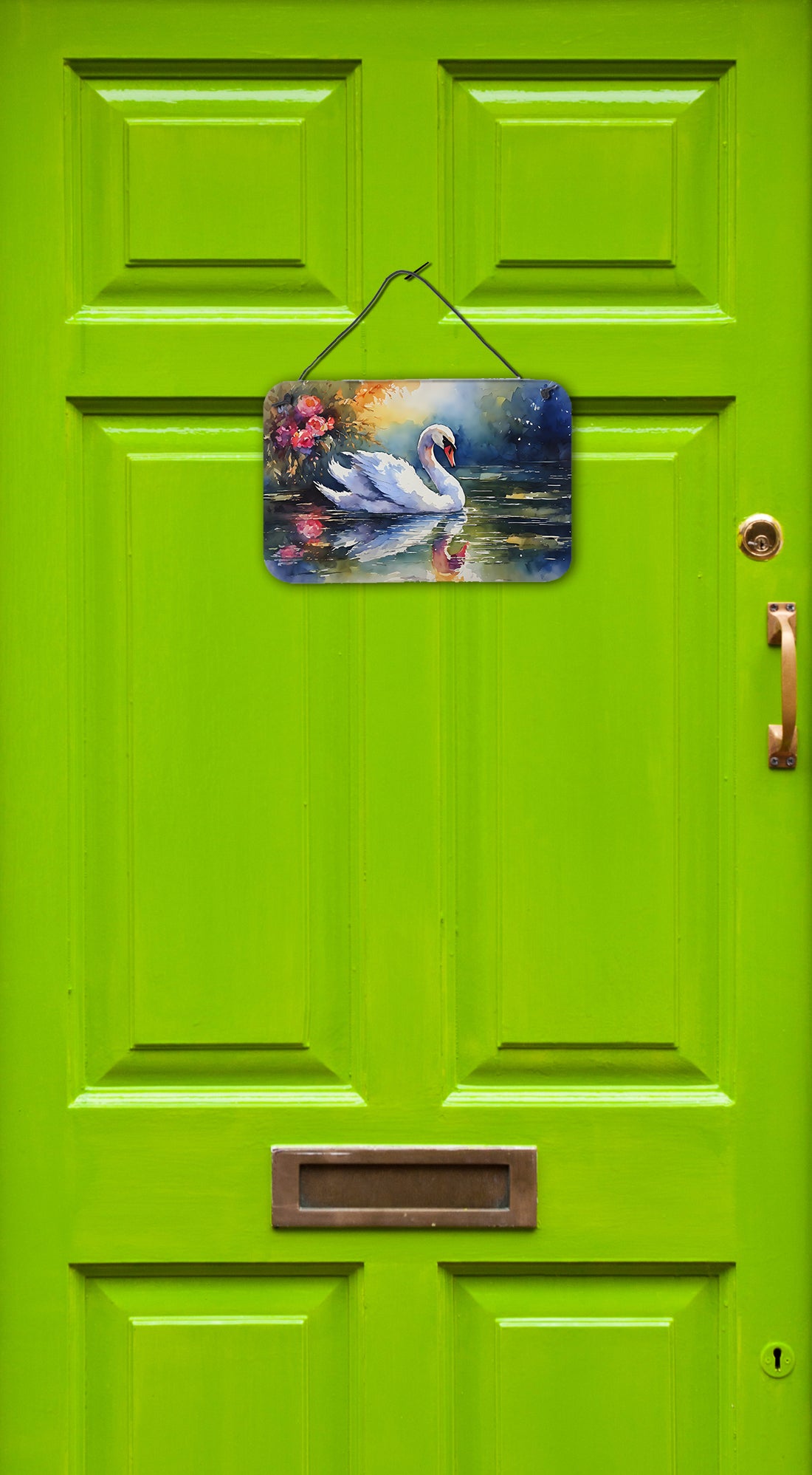 Swan Wall or Door Hanging Prints