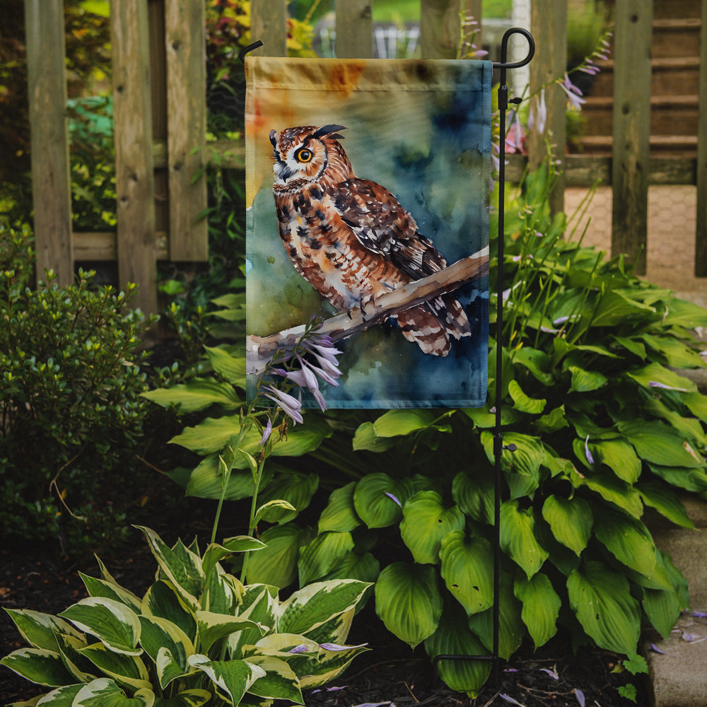 Tawny Owl Garden Flag